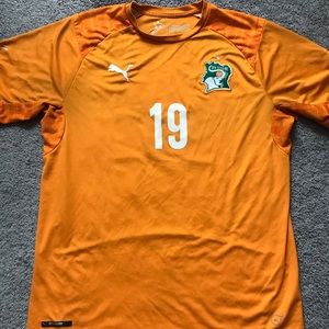 Puma Ivory Coast Jersey Yaya Toure #19